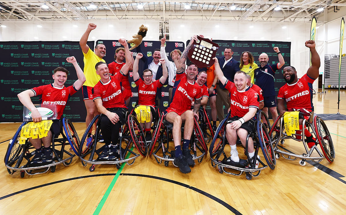 England name World Cup Wheelchair squad